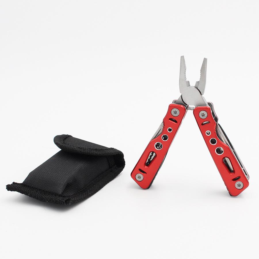 Portable Outdoor Multifunctional Folding Pliers with Multi-tool Features