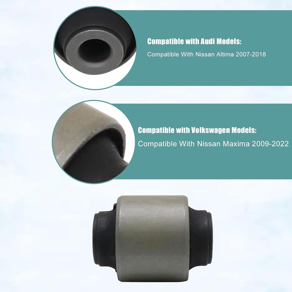 1 Pc Rear Suspension Knuckle Bushing 56219-JA00A 56219JA00A Compatible With Nissan Altima Maxima 2007-2023