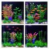 Realistic Simulation Aquatic Plant Natural Look Green Water Grass  Aquarium Landscape
