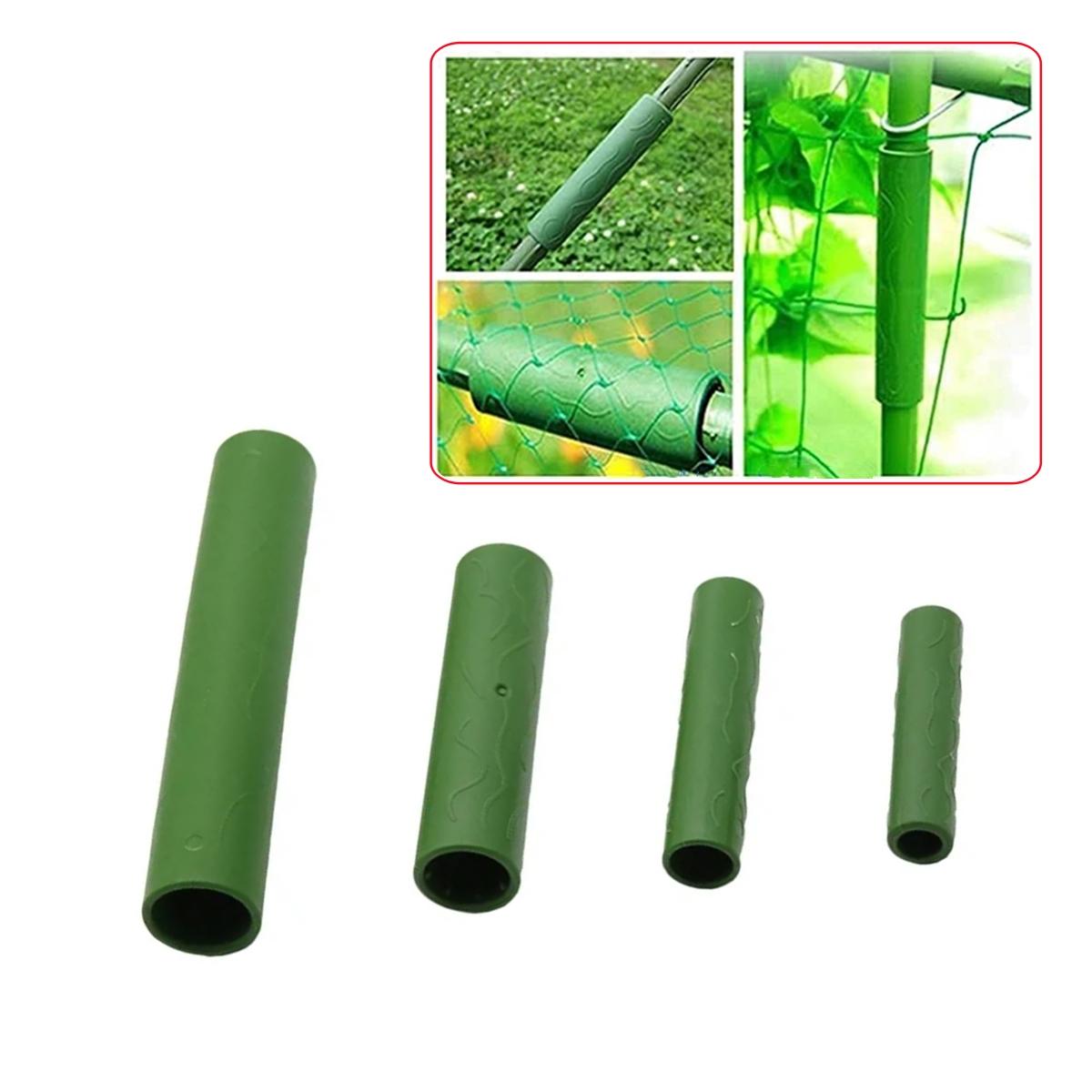 

Gardening Plant support Connecting pipe Vines Climbing plant support Stakes Connector Agriculture tools 6 Pcs 8 x 60mm