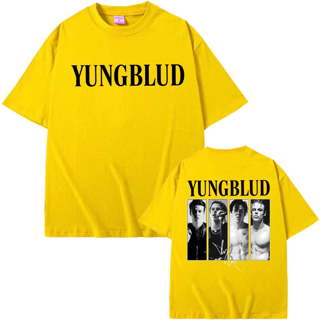 Youngblud Idols The World Tour 2026 Tshirt Unisex Women Fashion Summer Cotton T Shirt Harajuku Hip Hop Vintage T Shirts Streetwear