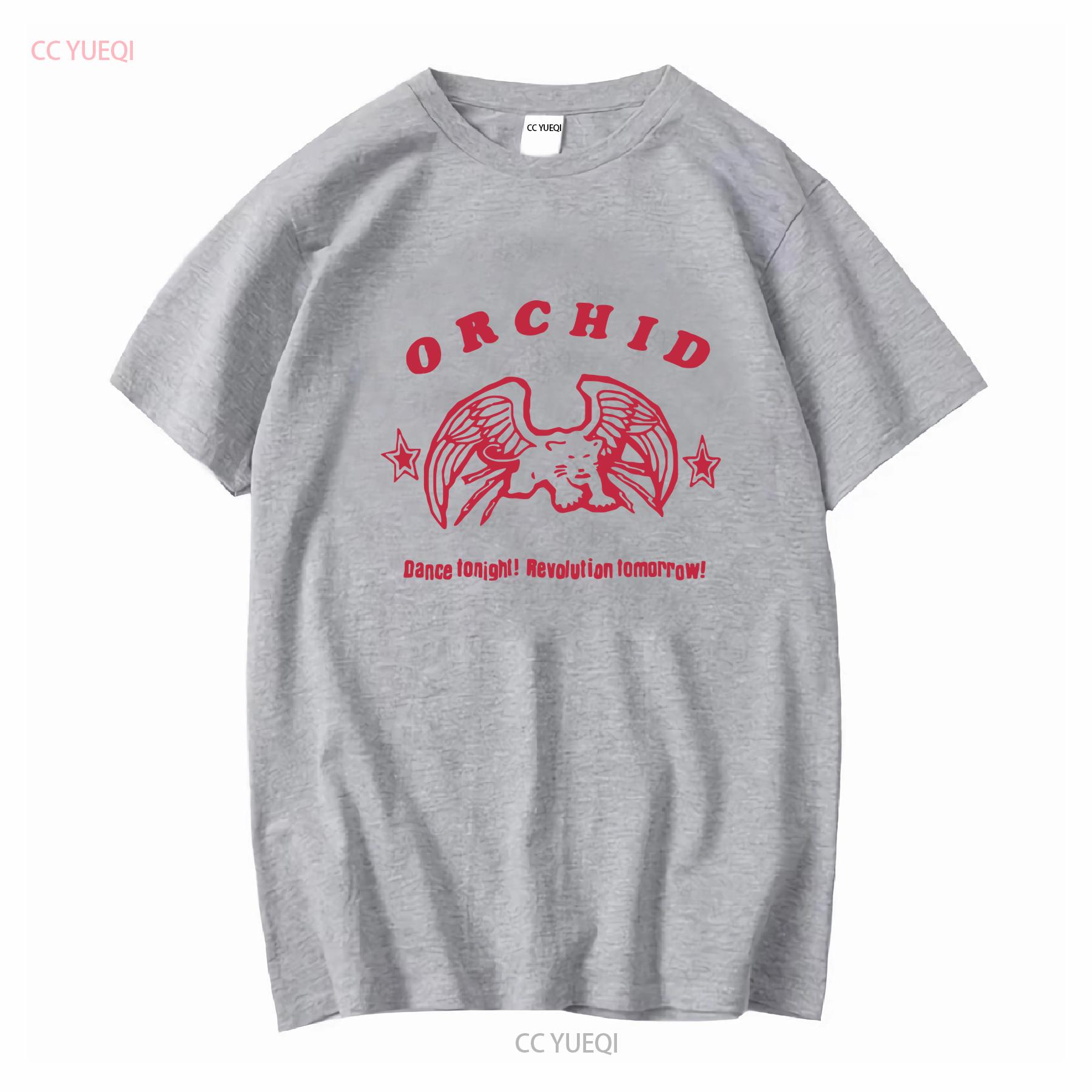 Orchid Dance Tonight T Shirt Screamo Punk Music Ampere Jeromes Dream Raein Y058 vintage Washed Slightly Stretched graphic M