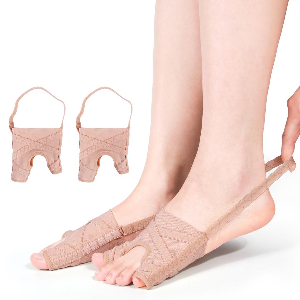 1 Pair Bunion Corrector, Comfortable Breathable Toe Sleeve, Toe Straightener for Hallux Valgus Alignment
