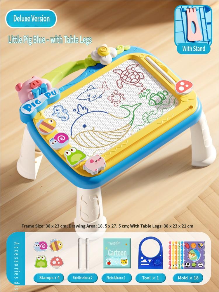 Children Drawing Board Magnetic Drawing Board Kids Toy Graffiti Board Toddler Writing Table Magnet Pen Color Painting Pad