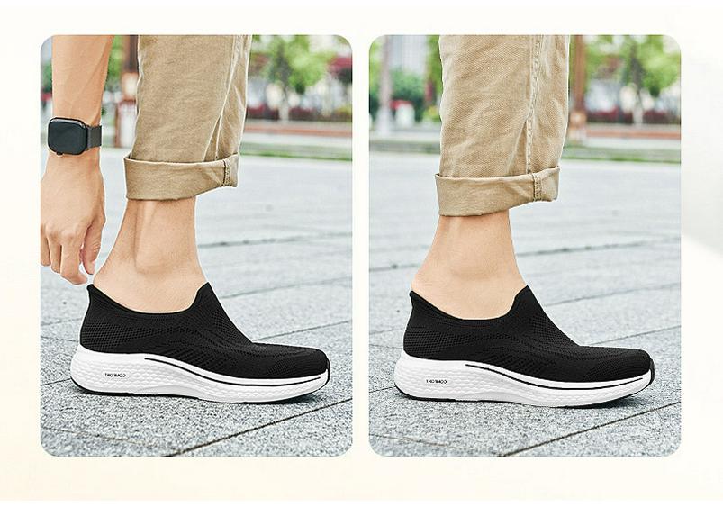 Atmungsaktive Herren-Mesh-Leichtgewicht-Schuhe mit weicher Sohle - Lässige Laufschuhe, trendy & vielseitig für den Sommer.