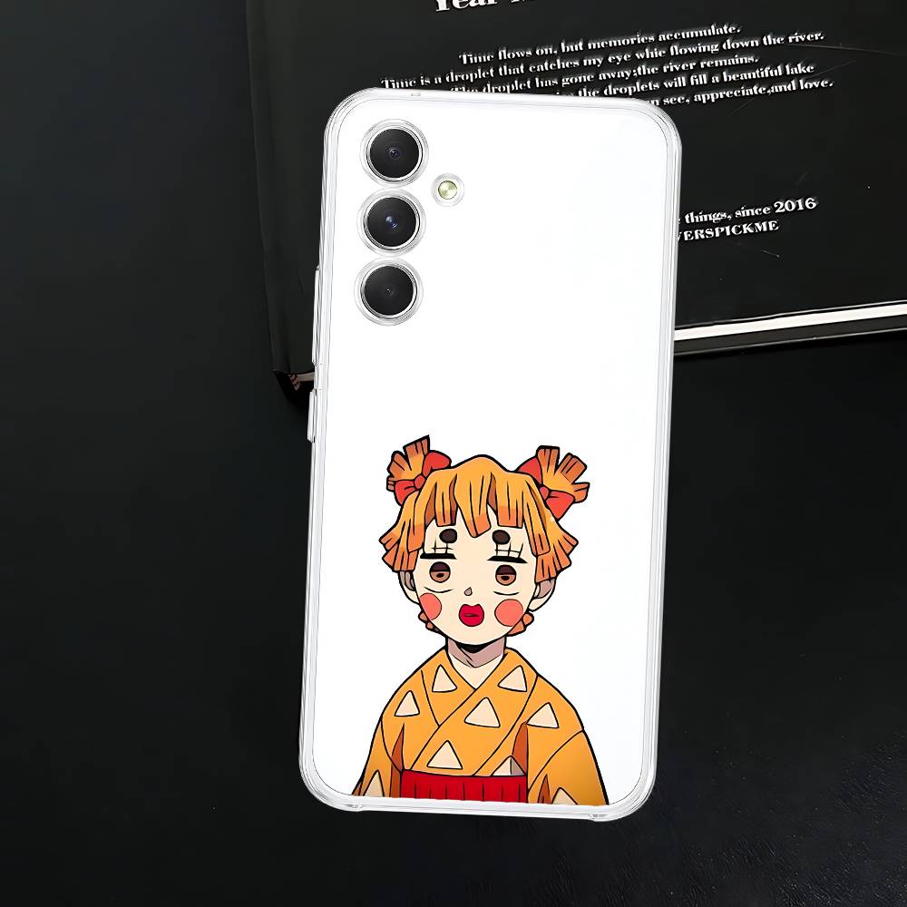 D-Demon S-Slayer Anime Phone Case For Samsung Galaxy A52 A12 A51 S21 Edge S22ULTRA S23 S24 S20LITE Plus Ultra Transparent Cover