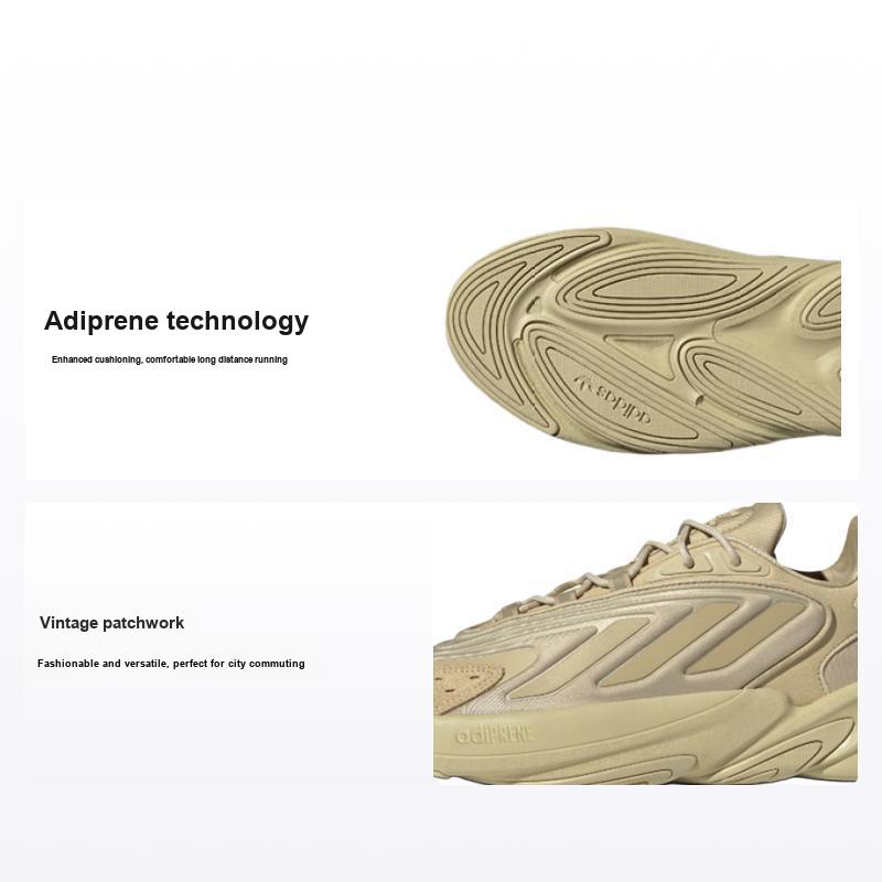 Adidas Unisex Brown Ozelia Savanna Sneakers Gv7685 Cm