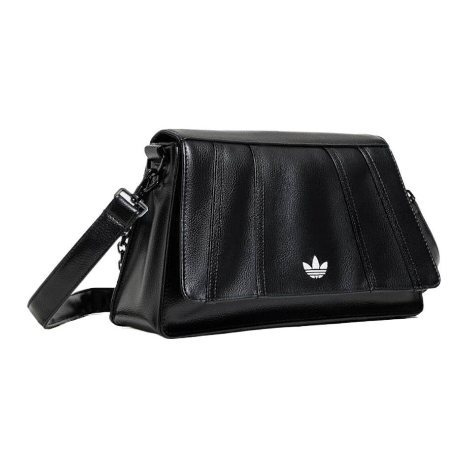 New Adidas Polyurethane Coating Shoulder Bag Regular Women's Black IX7698