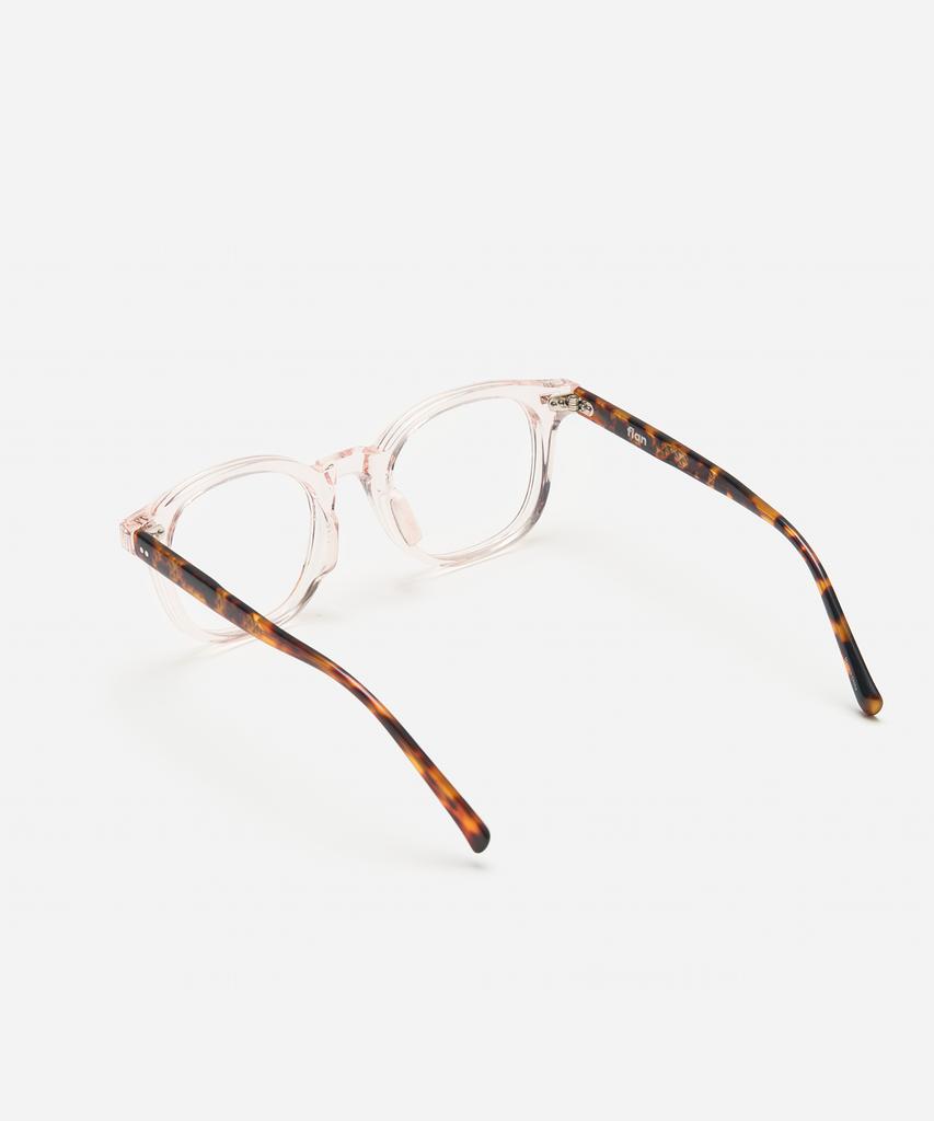 Peullang Pf300 50 Wellington Horn-Rimmed Clear Leopard (C5)