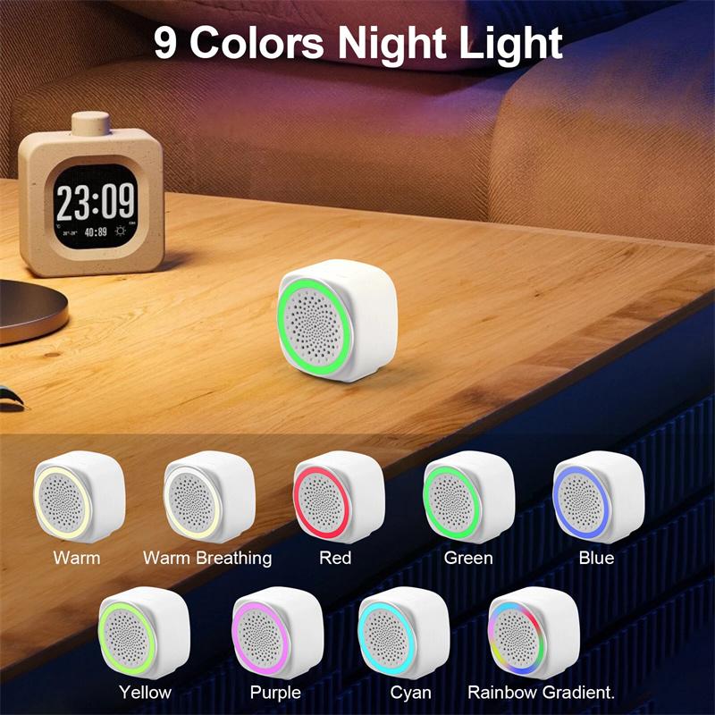 Sleep White Noise Sound Machines With 26 Soothing Sounds, 9 Colors Night Light Timers, Portable Size, For Home Office And Travel