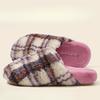 Thickened Shoes with Fleece, Fashionable and Comfortable for Home Wear, Couple Cotton Slippers
