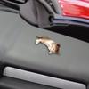 Figura di gatto in plastica, adorabile figura di animale, idea creativa per interni