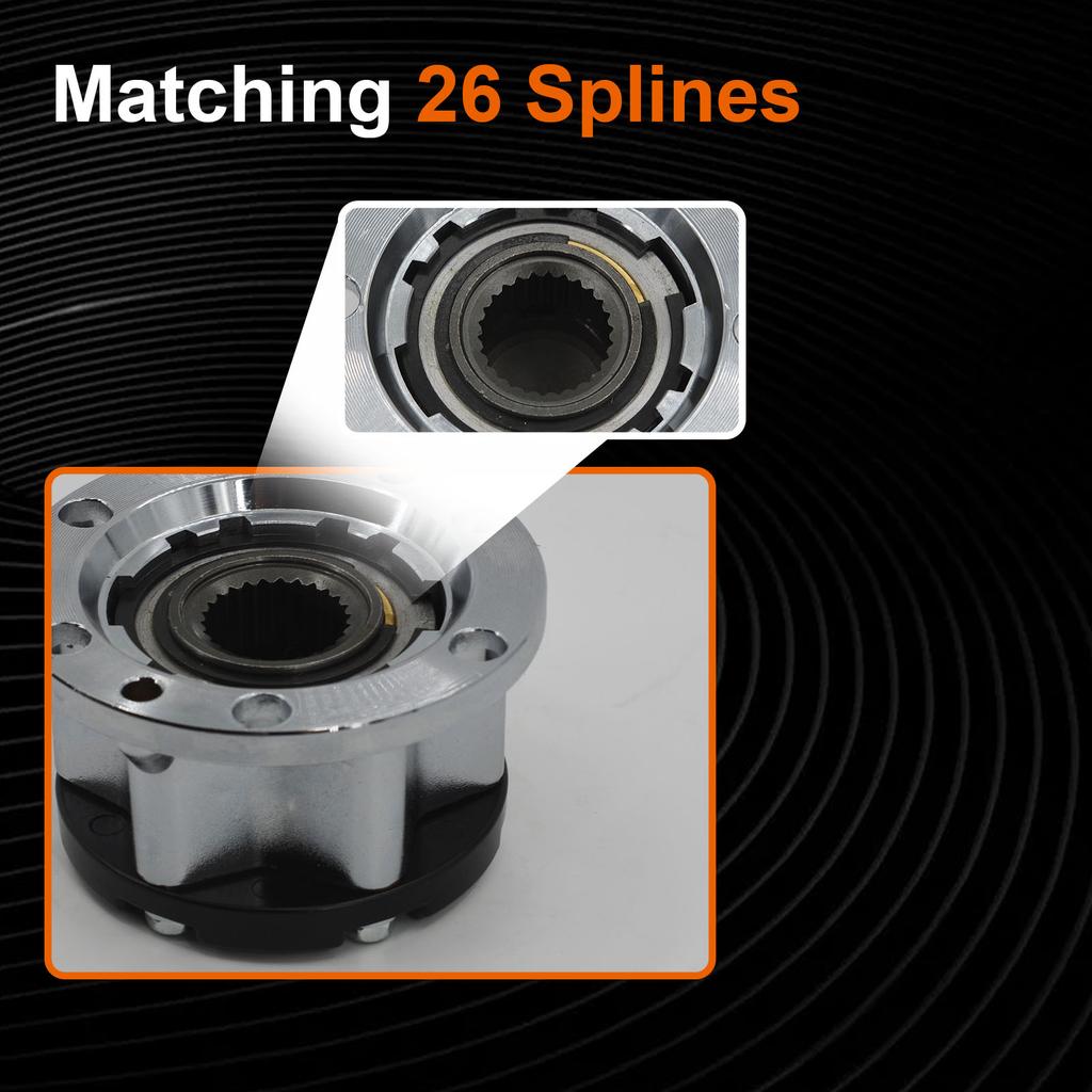 1 Piece X FOR TOYOTA Offroad 4WD 4x4 Pickup 4 Runner T100 79-85 FREE WHEEL LOCKING HUBS B005 40350-39045 4035039045 Zinc Alloy