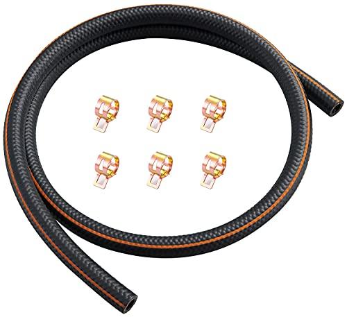 

Топливный шланг Pronese, Внутренний диаметр 8 мм, Общая длина 1 м, Топливный шланг, Нитриловый каучук (NBR) Шланг, трехслойный, маслостойкий, устойчивый к давлению, H