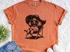 Vintage Miniatur Pudel Strand T-Shirt, Lustiges Entspannendes Spielpudel im Stuhl Tee, Retro Sommer Mini Pudel Mama Papa Geschenk