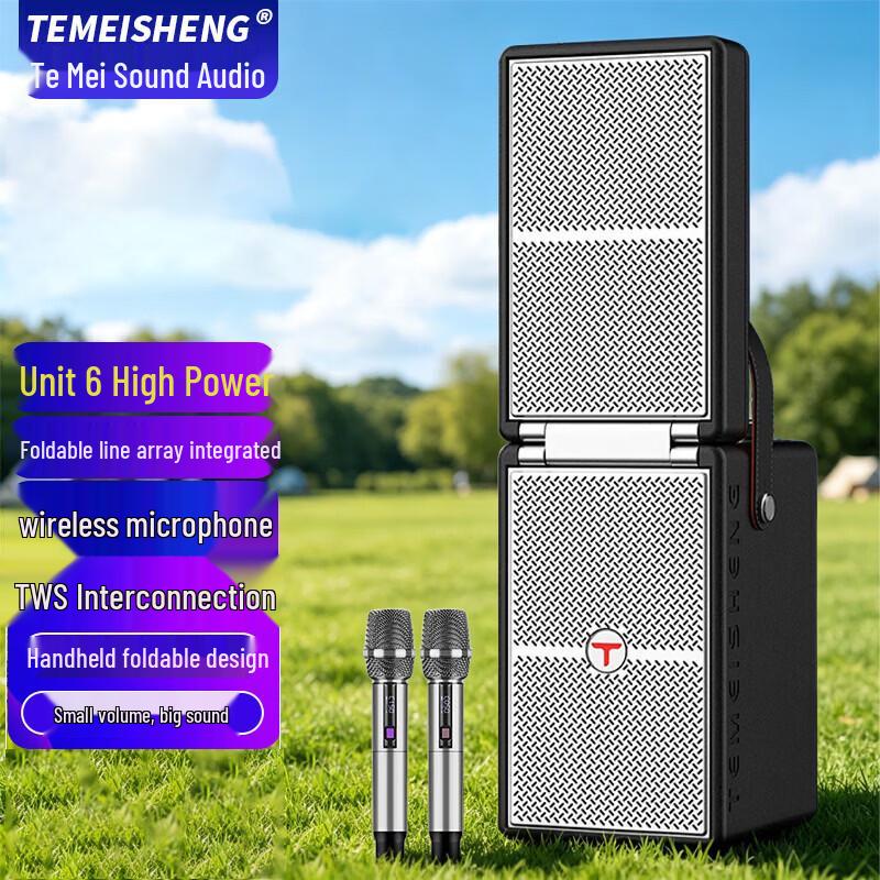 Temeisheng King Kong V6 Portable Outdoor Karaoke Speaker (CN version)