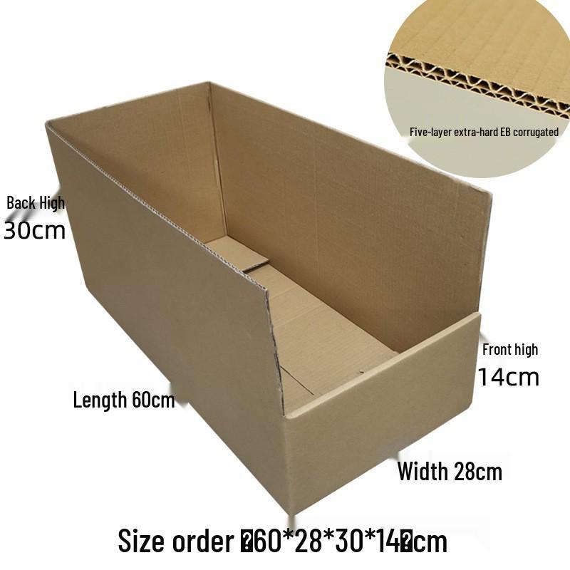 Five-Layer Super Hard Storage Organizer with Slanted Compartments for Warehouse or Supermarket