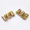 10pc 3/4/5/6/7mm Shaft Motor Flexible Coupling Tyre Wheel Brass Hex Coupler Set&wrench