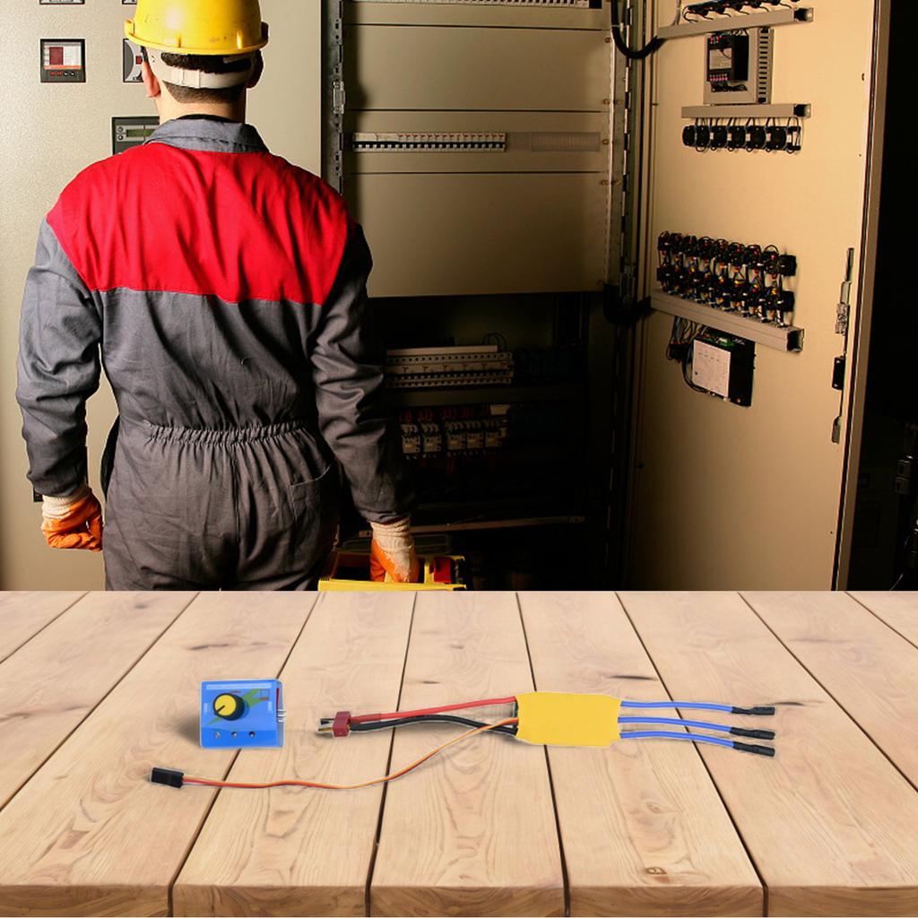 3 Phasen Regler Controller Ersatz 32X24X7mm 4V-16V Zubehör Motorregler Motordrehzahlregler Nagelneu