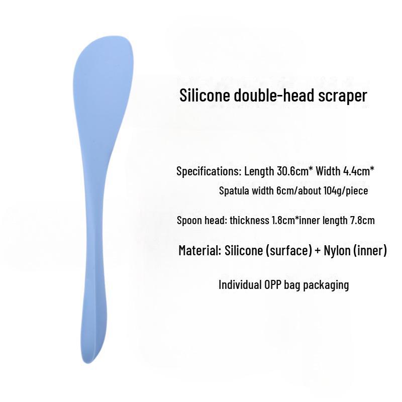 

Силиконовый двухсторонний шпатель и скребок, пищевой, термостойкий Standard