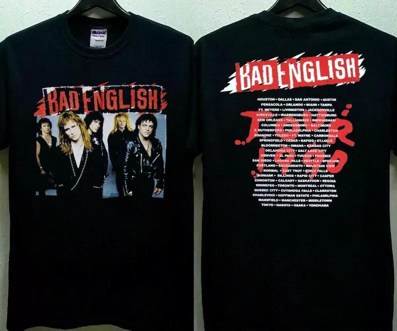 

Bad English Concert World Tour 1990 T-Shirt S