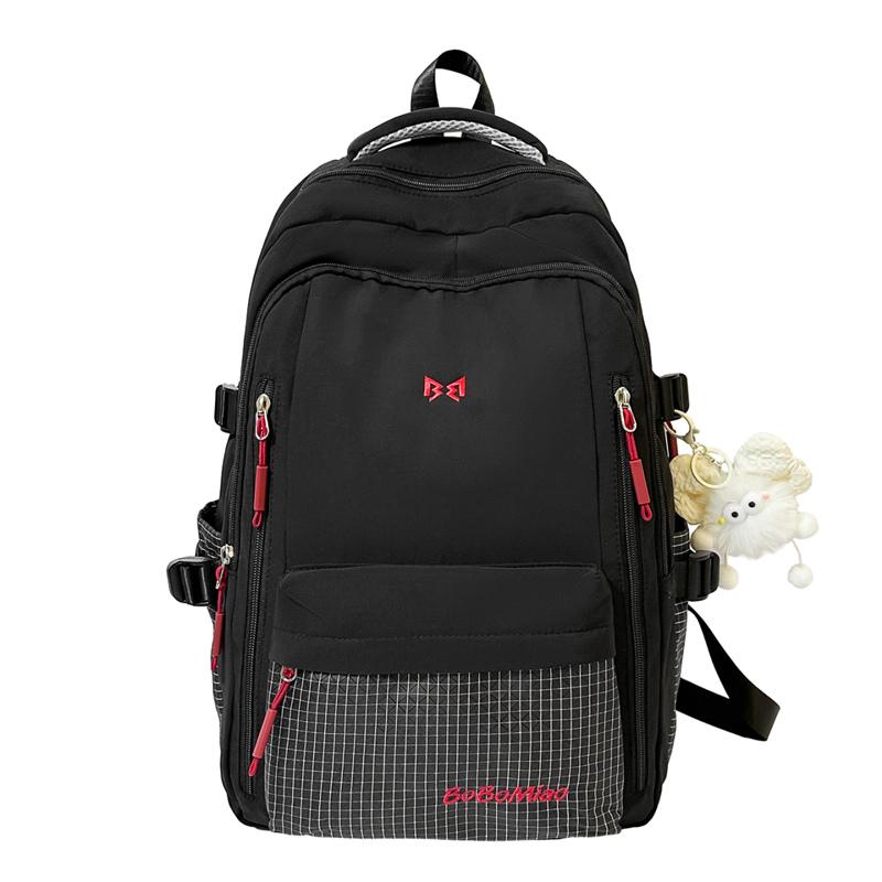 Preppy Schoolbag Women s Large Capacity Travel Backpack Lightweight Student Backpack