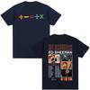 Ed Sheeran Tour 2025 Print T-Shirt Herren Damen Kleidung Mode Hip Hop T-Shirts Lässig Baumwolle Kurzarm T-Shirt Top Streetwear