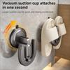 2pcs No Punching U-shaped Slipper Rack Wall Mounted Bathroom Sandal Holder  Balcony