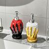 Hand Holding Heart Design Bathroom Shower Soap Conditioner Dark Gel Hand Soap Dispenser Art Style Dispenser