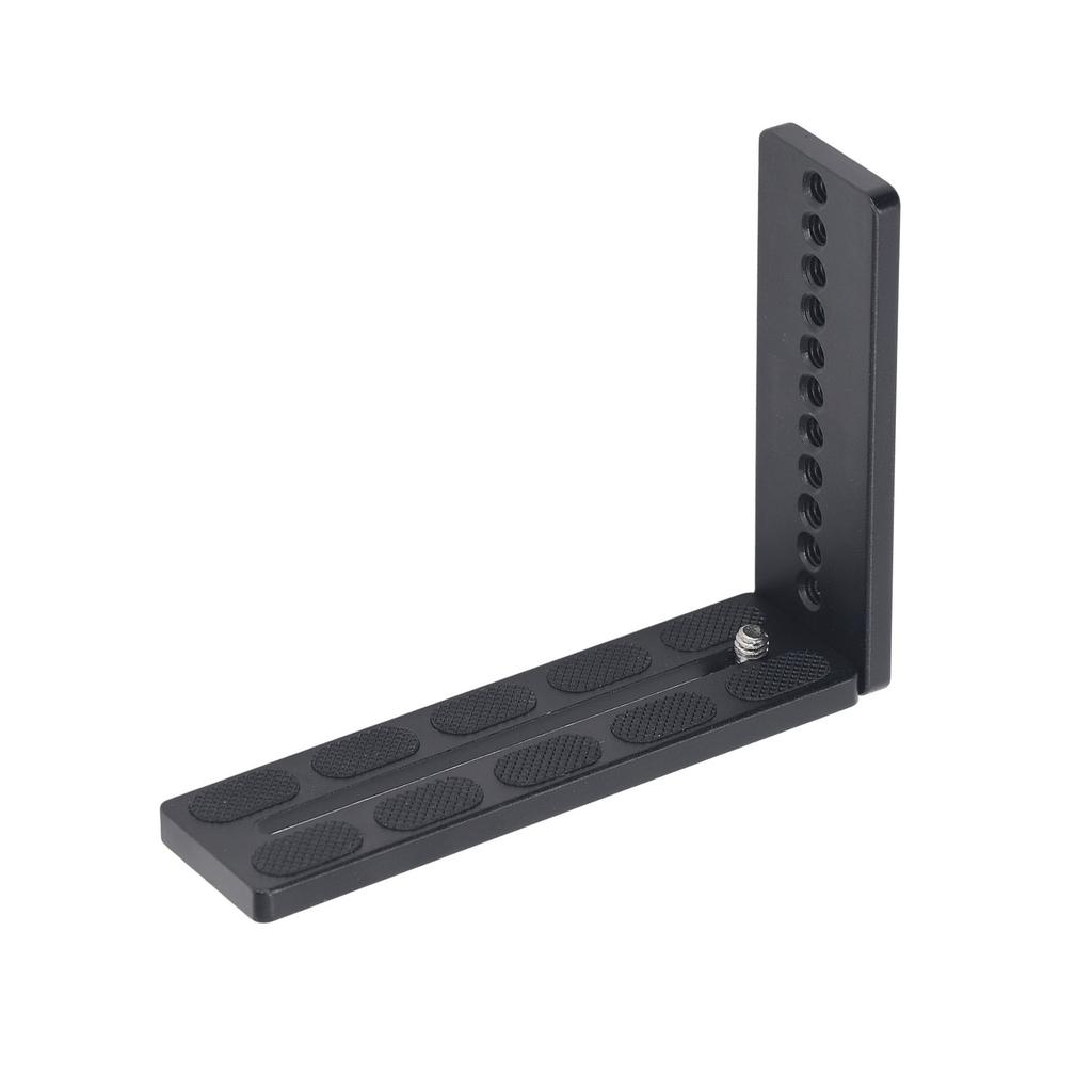 Vertikální rychloupínací destička pro fotoaparát Hliníková slitina Stojan ve tvaru L se 14 šroubovými otvory