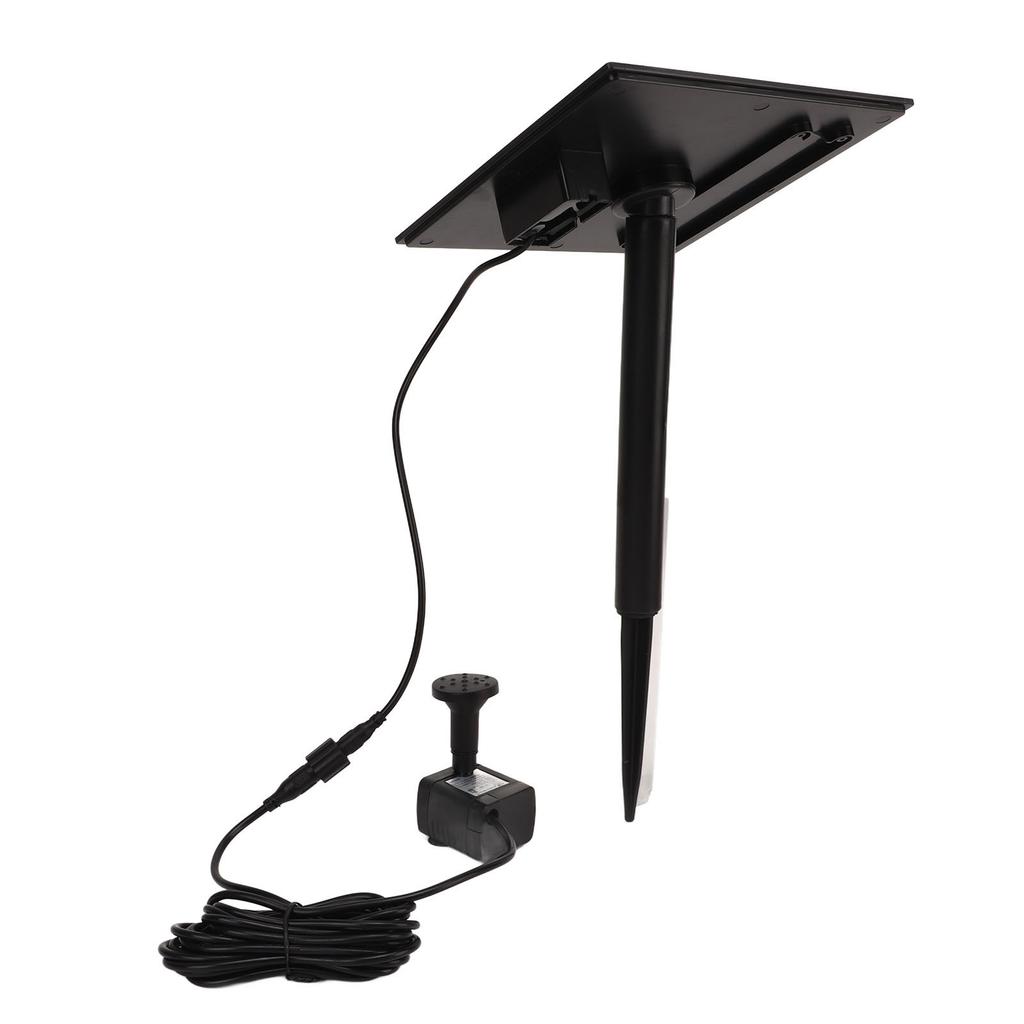 Solar Bird Bath Fountain Pump High Efficiency Solar Water Pump for Bird Bath Garden Pond Pool Outdoor 1.8W