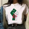 Algeria Tee Women Graphic T-shirts Female Japanese Manga Comic Clothes