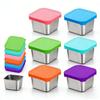 Food Grade Silicone Covers For Leftovers And Meal Preparation Replacement Lids for Square Glass Bowls Containers