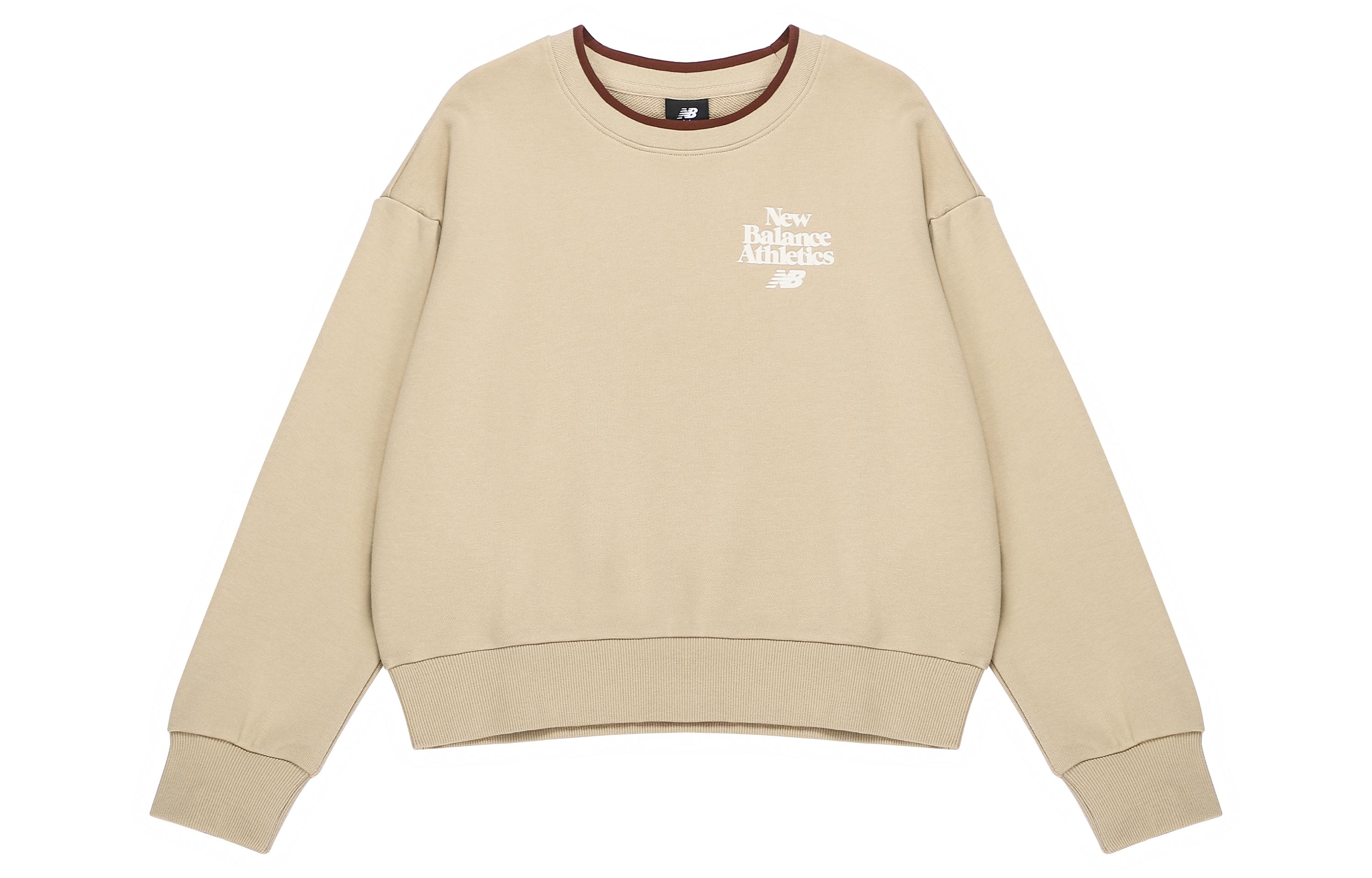 New Balance Sweatshirt Women s Tea Brown AWT23552-INC S