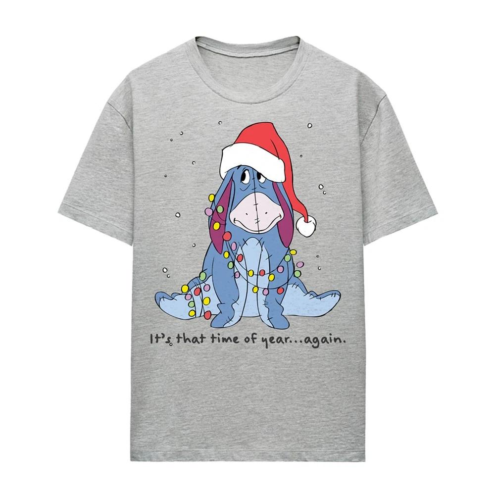 

Disney Winnie The Pooh Eeyore That Time Of Year Again Womens 100% Cotton T-shirt Mens Tees Top S-2XL 2XL