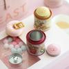 Cartoon Jellycat Rabbit Suitcase Storage Tin Candy Cookie Box Round Metal Jewelry Organizer For Wedding Birthday Party Gift Box