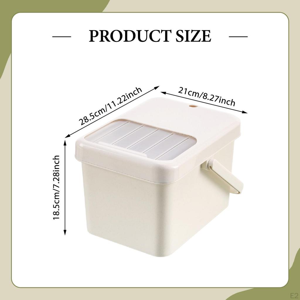 Tea Dregs Drainage Bucket Dustbin Container with Lid Home Office for Ceremony Table Accessories