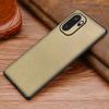 For OnePlus Ace 6 5G Case Silk-Textured PU Leather Coated PC TPU Protective Phone Back Cover