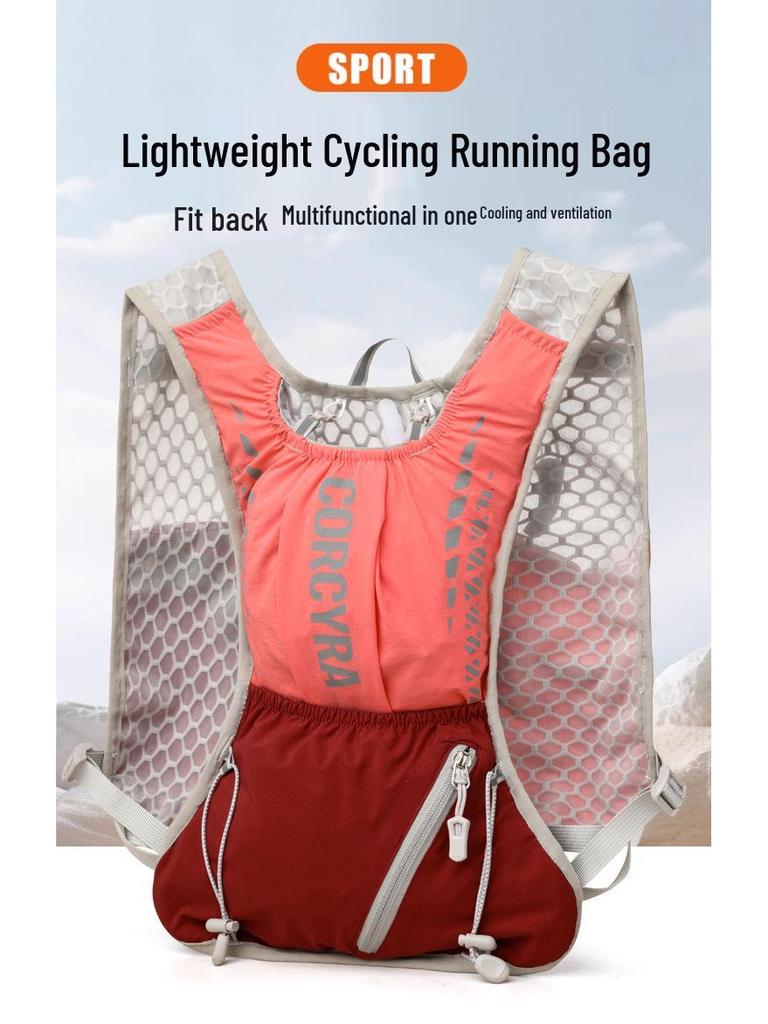 Colete de Hidratação Unisex para Exterior para Maratona, Trail Running, Escalada, Ciclismo e Caminhada