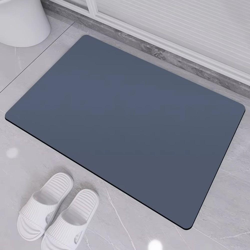 Durable Soft Mats Bathroom Mats Water-absorbing Non-slip Diatomite Mats Quick Dry Bath Rug Mats Bathroom