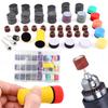 268 PCS 1 Inch Wet Dry Sanding Discs and Drums, 60 to 10000 Grit Wet Dry Sandpaper Micro Sand Paper with 1/8" Shank Backing Pad, fit