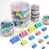 Colored 41mm Swallowtail Clip for Documents and Office Supplies