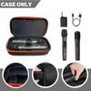 Wireless Speaker Storage Bag Handheld Dual Mics Travel Carrying Bag EVA Smart Speaker Cover Case For JBL PartyBox Wireless Mic