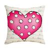 Valentine's Day Pillow Love Flower Combination Pillow Living Room Versatile and Comfortable Sofa Pillow Cover