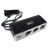 3 Way Multi Socket Car Cigarette Lighter Splitter USB USB Adapter 12V/24V BX Plug With DC Port Triple Charger F7U9