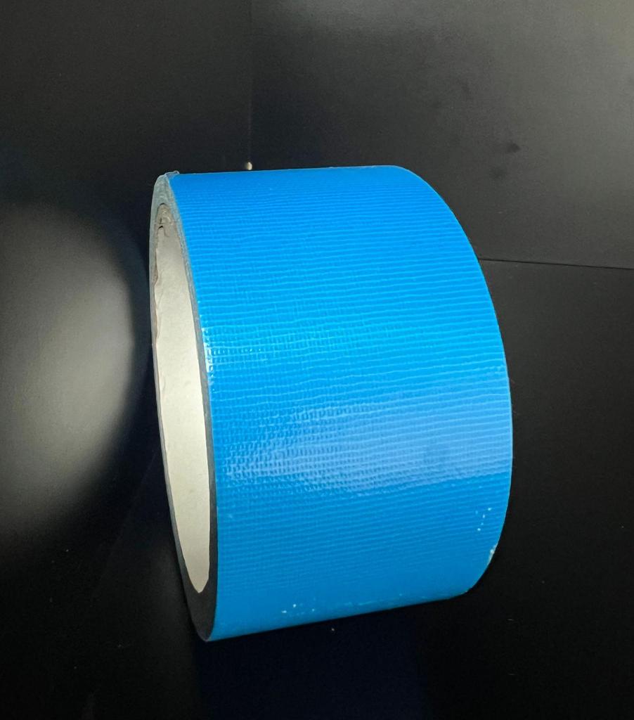 Waterproof Easy-Tear Cloth Texture Carpet Tape with Transparent Base