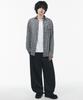 SIGNATURE [Summer Fabric Added] Double-Tuck Wide Slacks [Black]