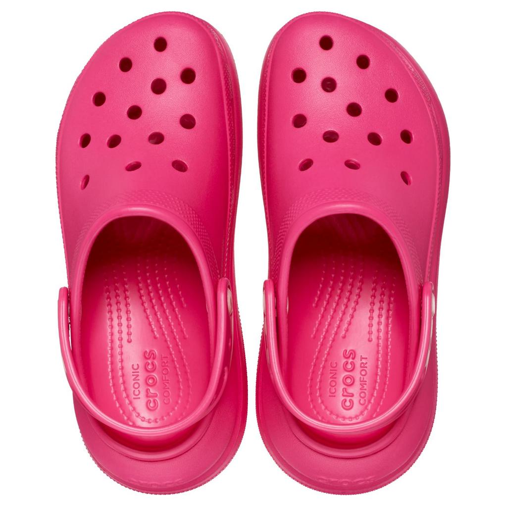 Crocs Crush Clog comfortable and versatile hole shoes unisex dragon fruit colour