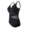 2026 New Sexy Plus Size One Piece Swimsuit Women Mesh Patchwork Bathing Suits Vintage Swimwear Summer Beach Wear Swim Suit M-4XL