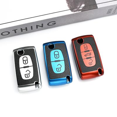 2/3 Buttons Car Key Fob Case Cover Holder for Peugeot 407 3008 5008 207 307 308 For Citroen DC2 C3 C4 C5 C6 SG C8 Xsara Picasso